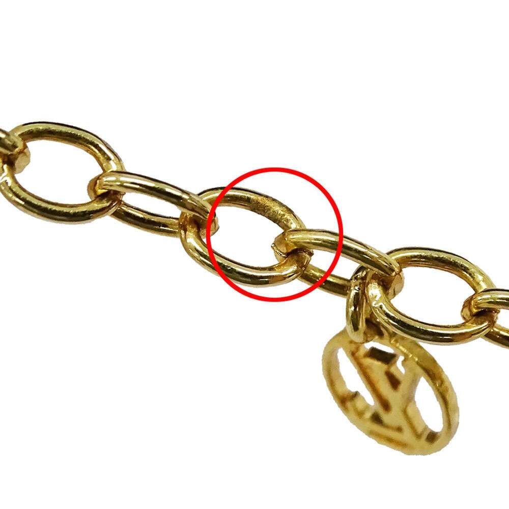 LOUIS VUITTON Gold Charm Bracelet - Picture 11 of 12